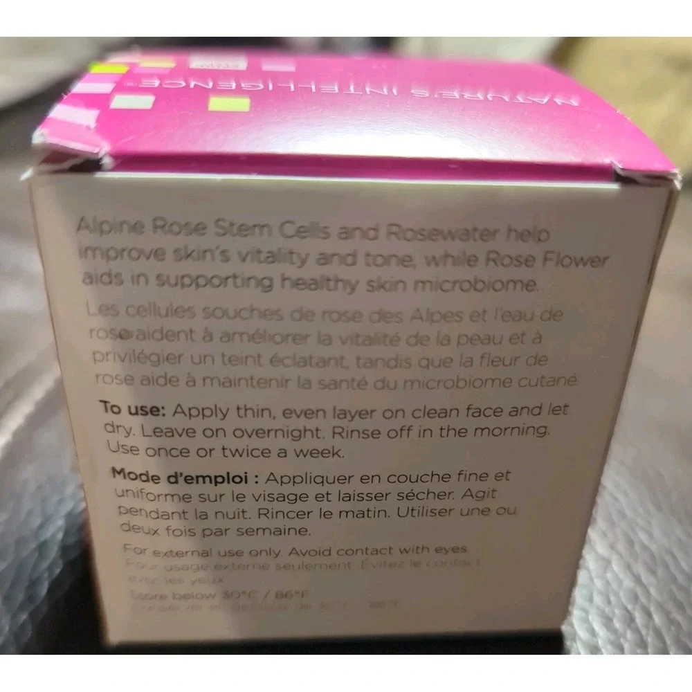 Andalou 1000 roses soothing sleeping‎ mask sensitive 1.7oz Box a little dented